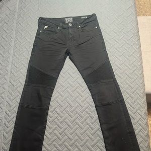 Black Salvage Havoc Slim Straight Jeans